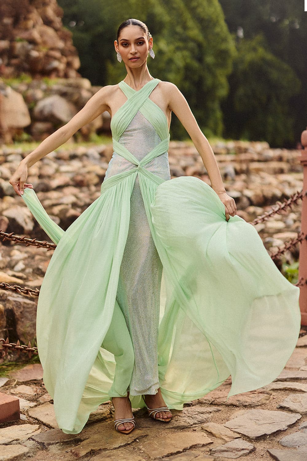 Savi Mint Green Dress — gallery 2
