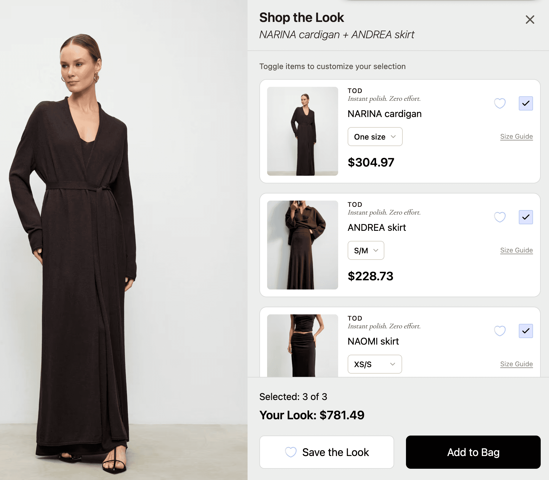 Shop the Look with silk slip dress, hat, and shoes