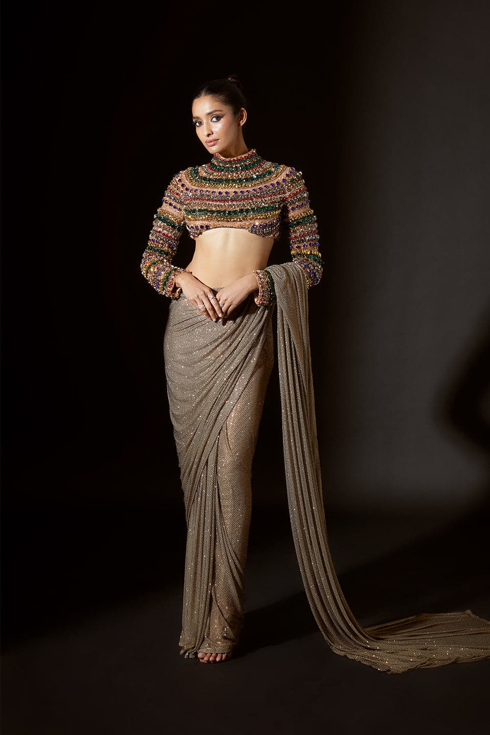 Amun-Ra Saree Set — gallery 1